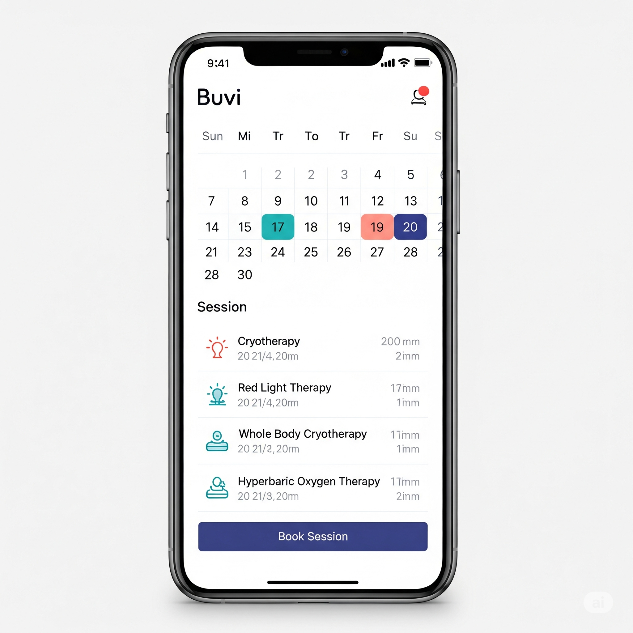Buvi Booking UI